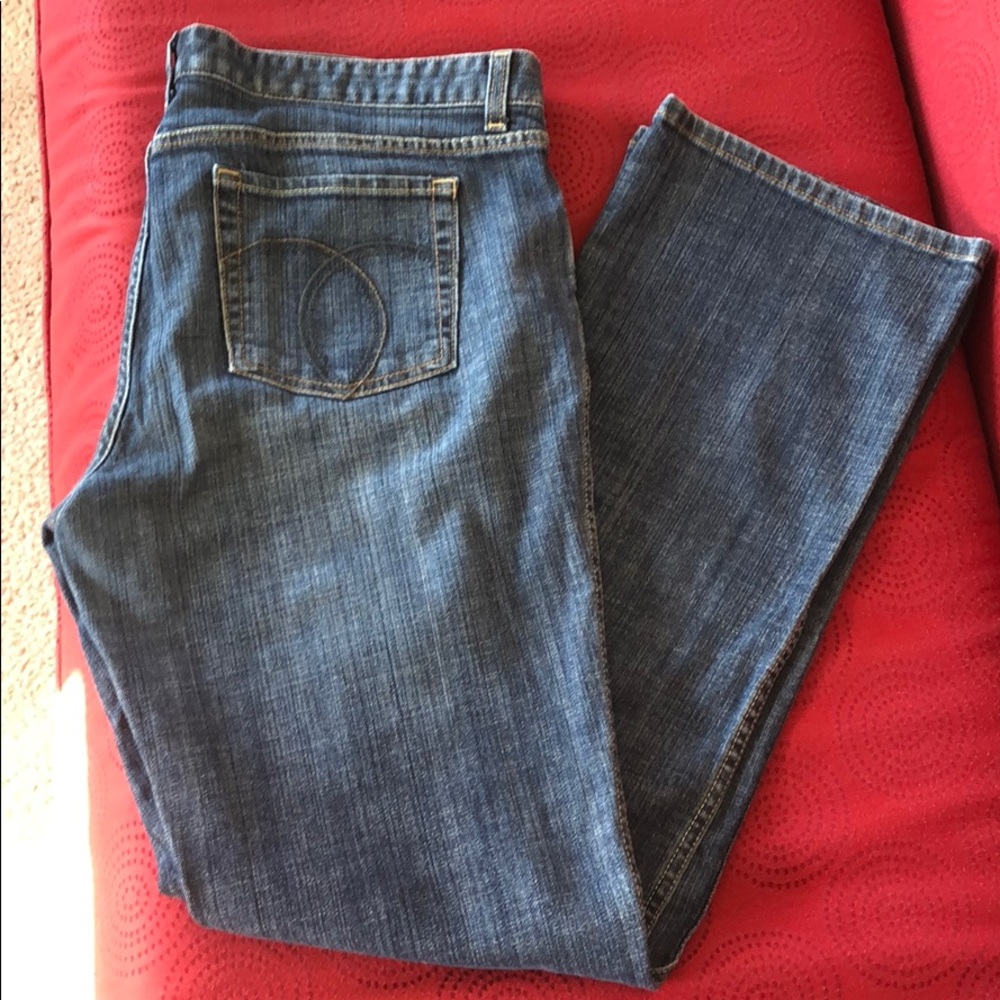 Jordache boot cut jeans, size 16 with 34” inseam